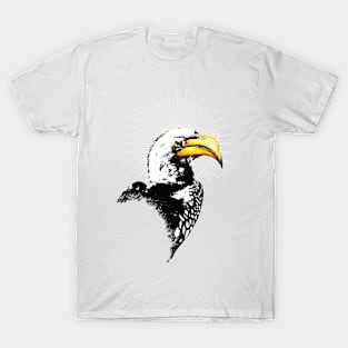 Imperious Southern Yellow-Billed Hornbill T-Shirt